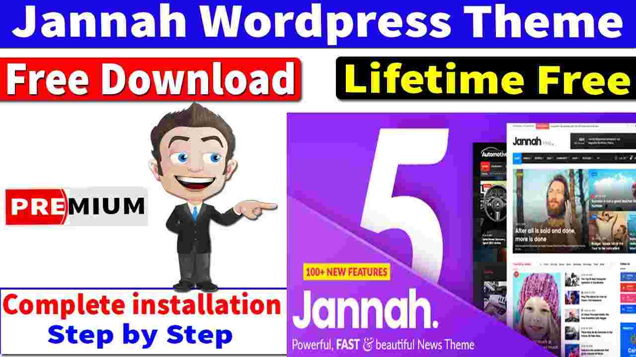 Jannah WordPress Theme Premium Free Download 2023