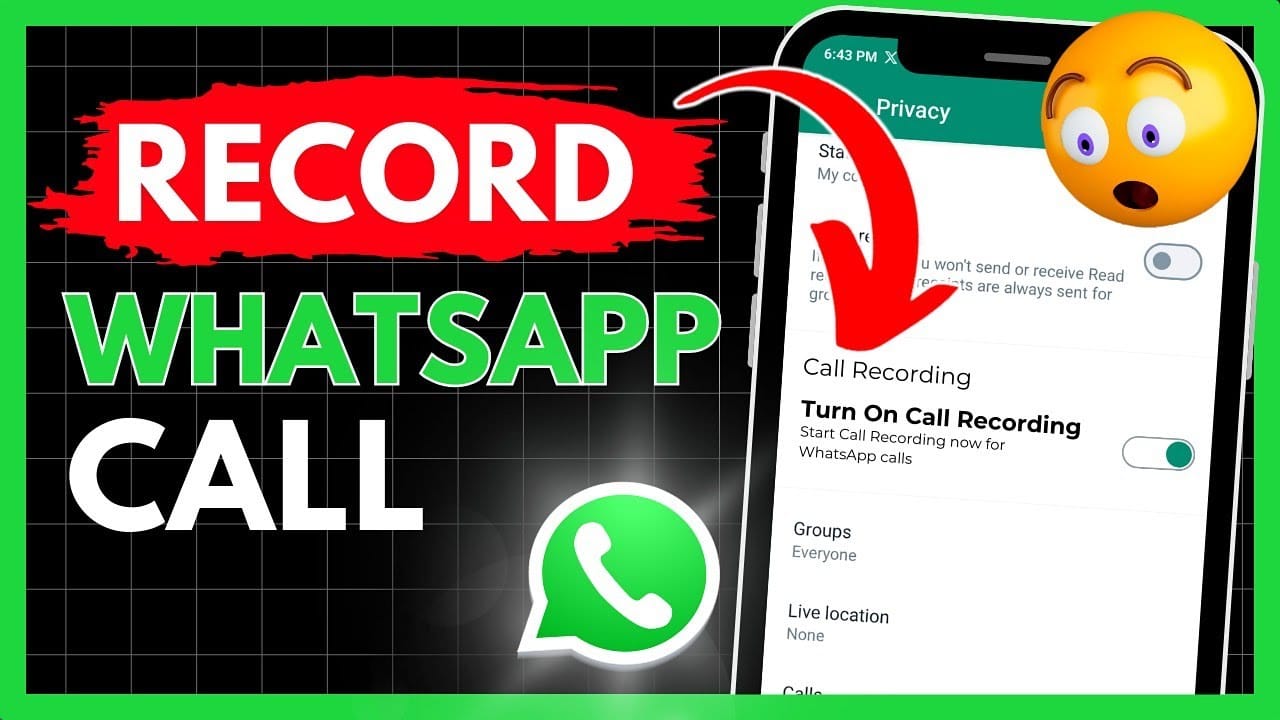 Free WhatsApp Call Recorder for Android Phones