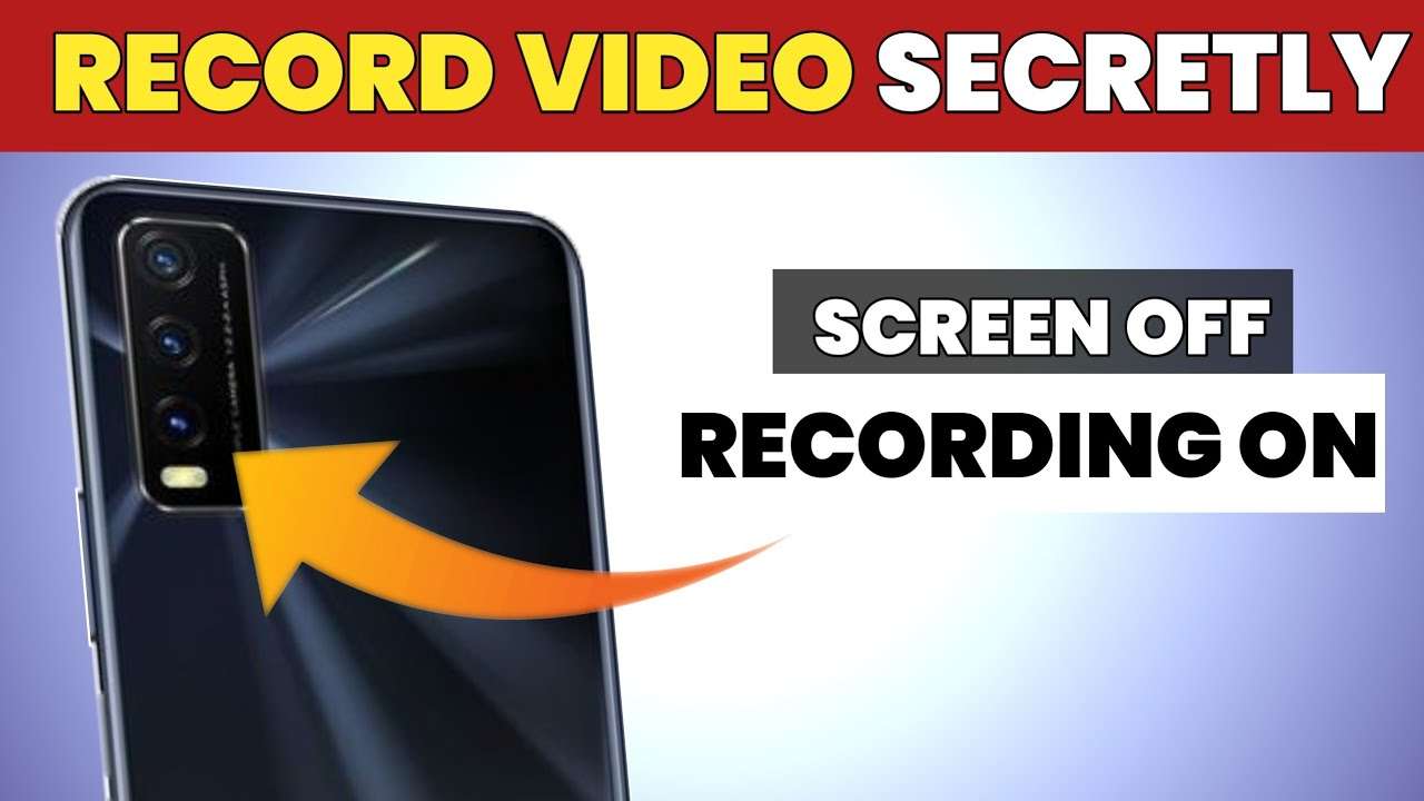Background Video Recorder App for Android Mobile